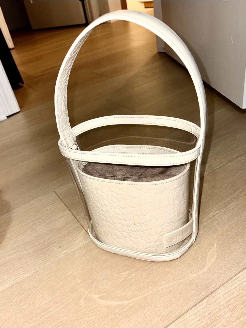 Staud clear bucket Bag with Handle